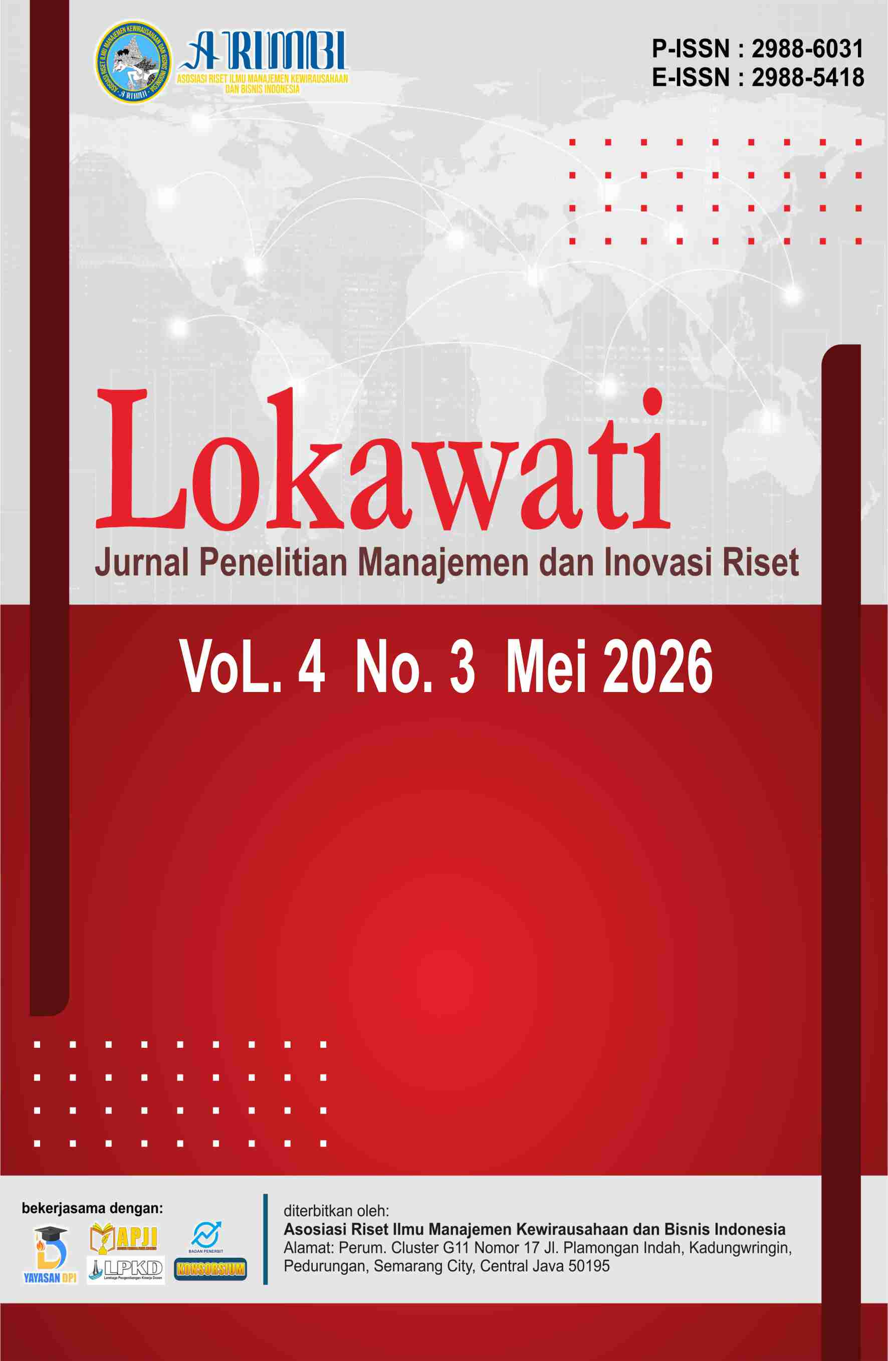					View Vol. 4 No. 5 (2026): September: Jurnal Penelitian Manajemen dan Inovasi Riset
				