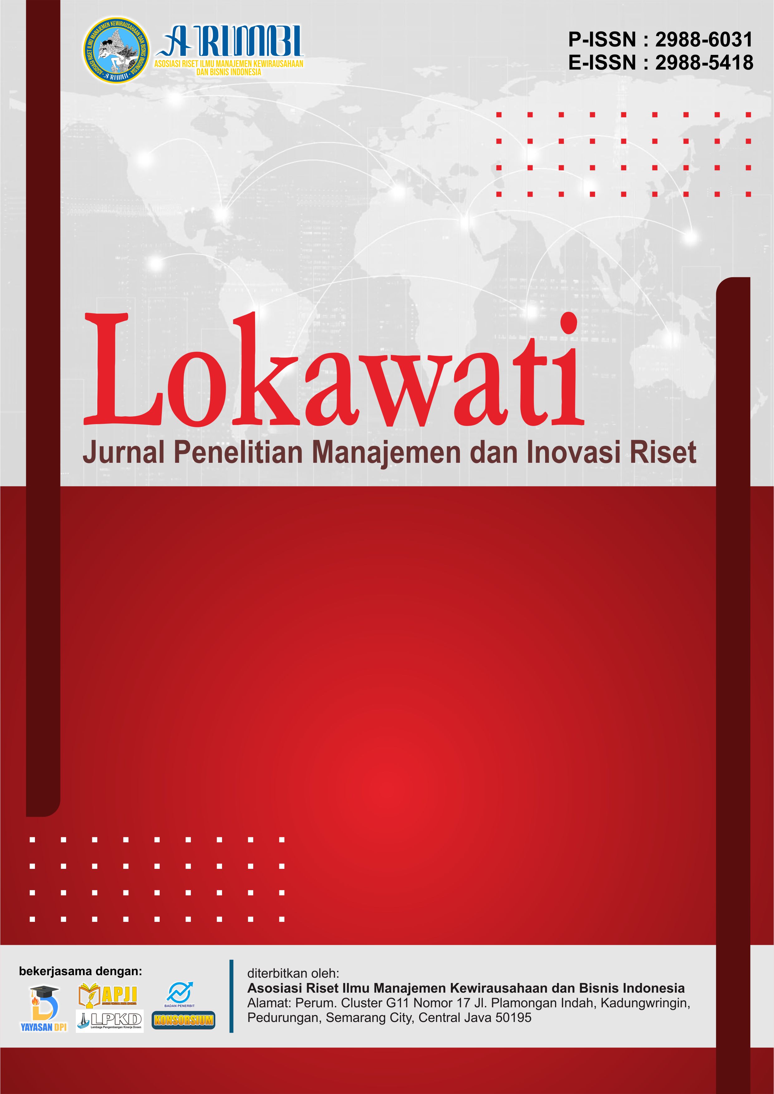 					View Vol. 2 No. 6 (2024): November : Jurnal Penelitian Manajemen dan Inovasi Riset
				